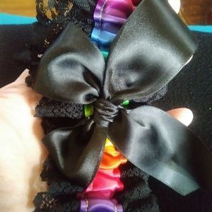 Plus size wedding garter